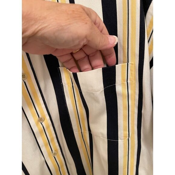 Hunt‎ Club Collection Wrinkle-Free Striped Cotton Shirt Men's sz XXL - Picture 5 of 11